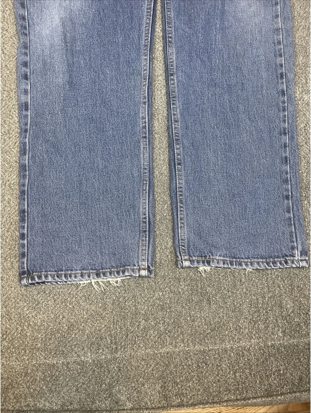 Levis 505 Regular Fit Jeans, Size 42x32 - Blue
